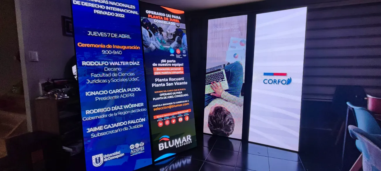 Arriendo Pendones LED